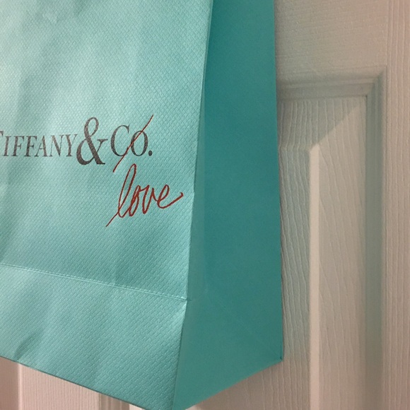 Rare Tiffany & Co. "Love" Medium Paper Gift Bag - Picture 3 of 6
